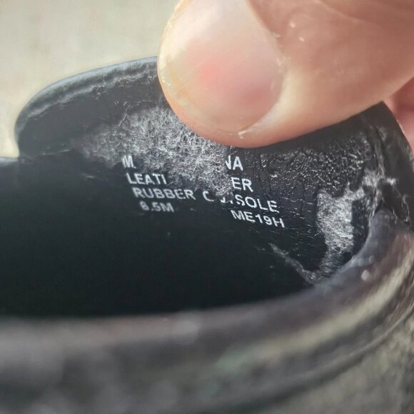 Michael Kors Women Sandal Ballet Flat Black Leather Upper Shoes Size 6.5 - Picture 12 of 13